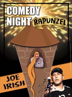Joe Irish performs his comedy show Rapunzel at The Richmond Revival 3 October 2025